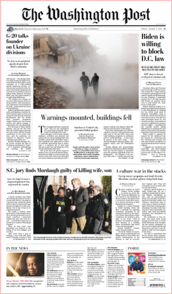 The Washington Post - Year 146 Issue 53413 [03 Mar 2023]