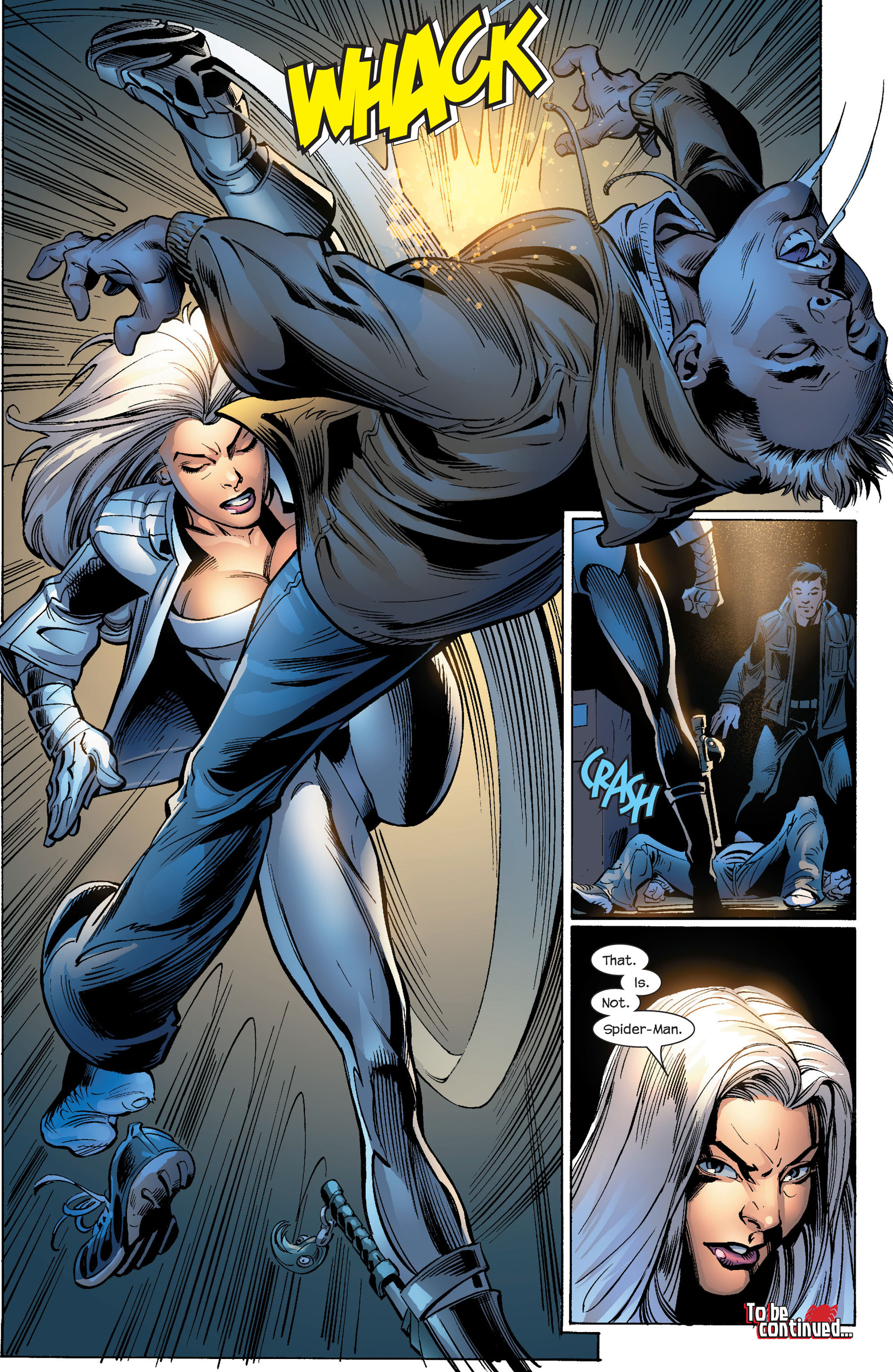 scans_daily Ultimate SpiderMan Silver Sable