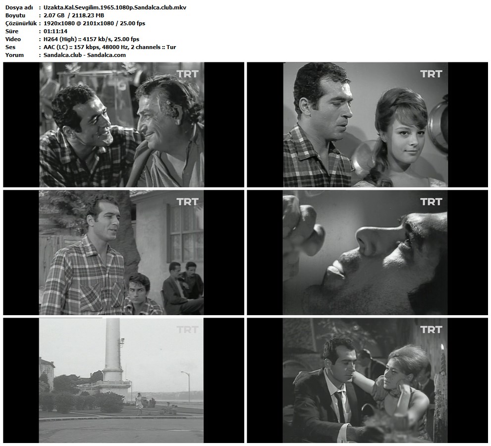 Uzakta Kal Sevgilim indir | 1080p | 1965