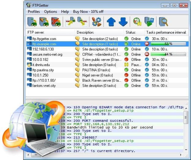 Cover: Ftpgetter Professional 5.97.0.275