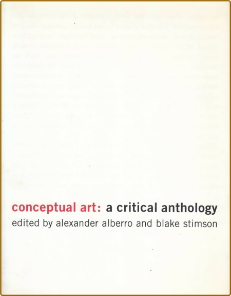 Conceptual Art - A Critical Anthology