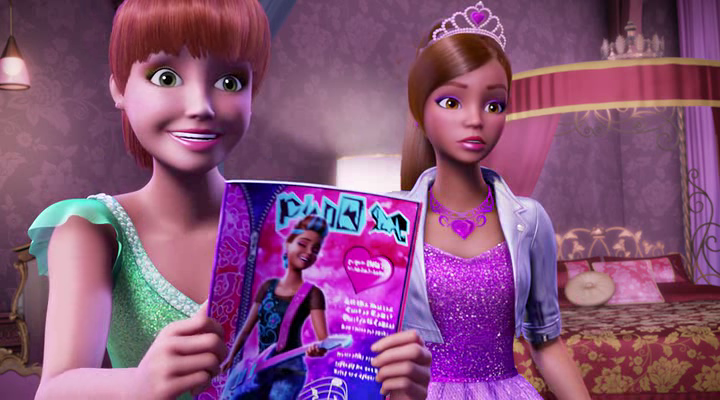 Barbie Prenses ve Rock Star Ekran Görüntüsü 2