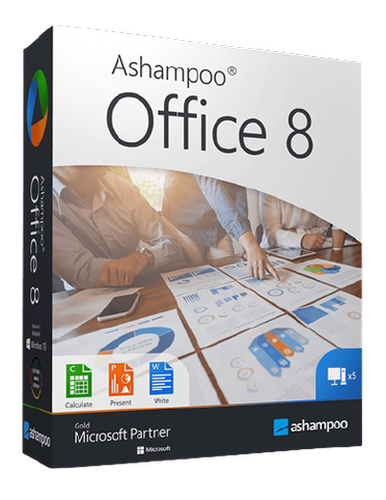 Cover: Ashampoo Office 8 Rev A1059.1123 Multilingual Portable