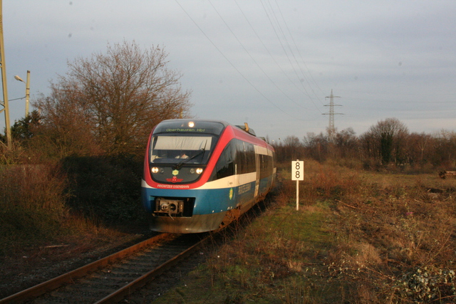 VT 643.02 Einfahrt Duisburg-Ruhrort