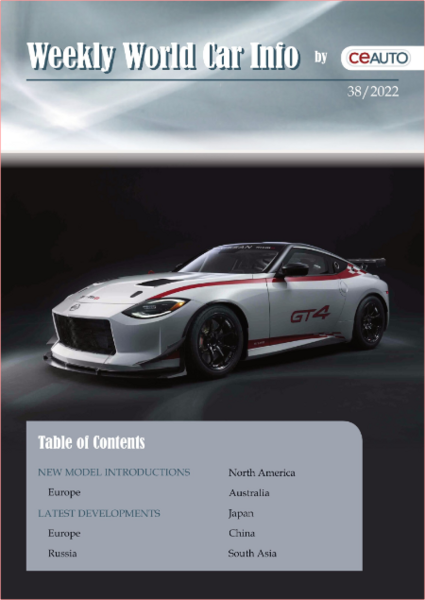 Weekly World Car Info-01 October 2022