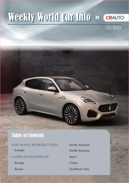 Weekly World Car Info-26 March 2022