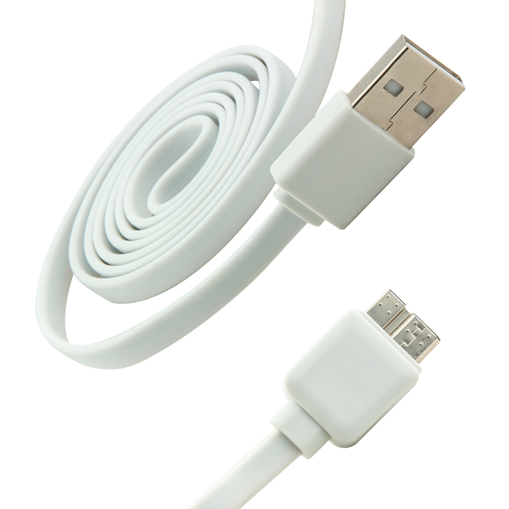 1m USB 3.0 Kabel A an Micro B für Toshiba Stor.E BASICS externe Festplatte HDD F 