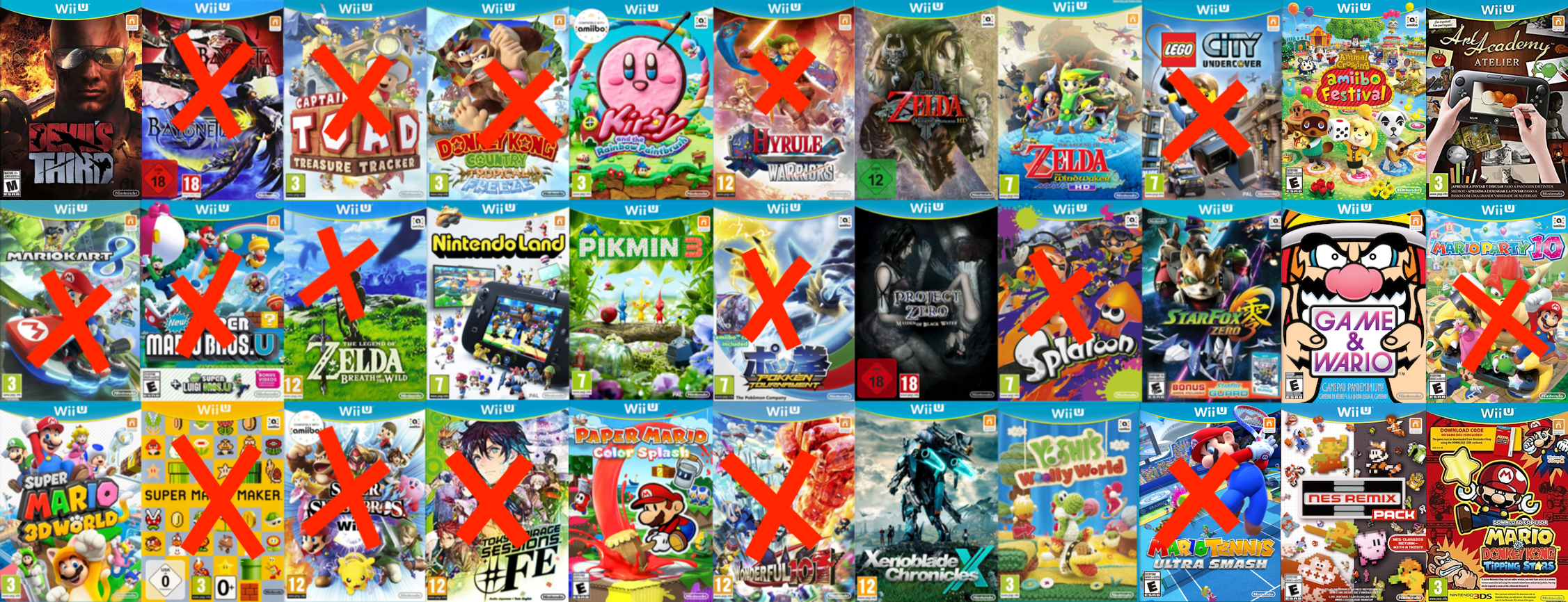 can wii u games be played on switch