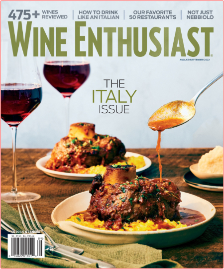 Wine Enthusiast Magazine August 2022