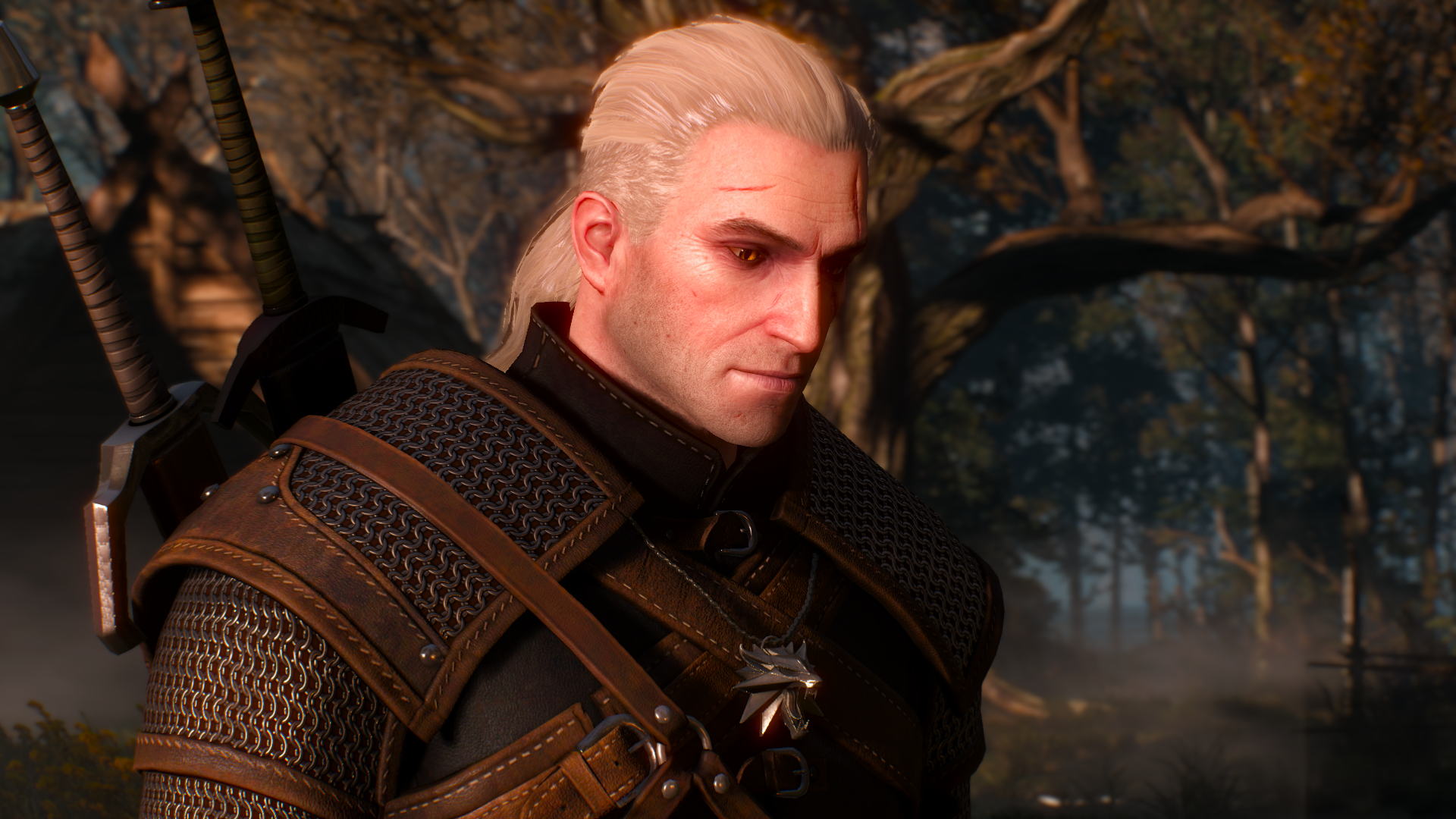 The witcher 3 geralt hairstyle фото 72