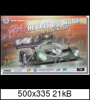 24 HEURES DU MANS YEAR BY YEAR PART FIVE 2000 - 2009 - Page 6 01lm00cartelm8k7r