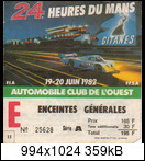 24 HEURES DU MANS YEAR BY YEAR PART TRHEE 1980-1989 - Page 10 1982-lm-0-tickets-001jrj5y
