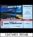 24 HEURES DU MANS YEAR BY YEAR PART TRHEE 1980-1989 - Page 10 1982-lm-0-tickets-003c4jfj