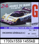 24 HEURES DU MANS YEAR BY YEAR PART TRHEE 1980-1989 - Page 40 1988-lm-e-tickets-002d9k8u