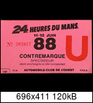 24 HEURES DU MANS YEAR BY YEAR PART TRHEE 1980-1989 - Page 40 1988-lm-e-tickets-0058fj3s