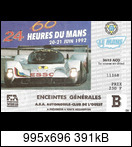  24 HEURES DU MANS YEAR BY YEAR PART FOUR 1990-1999 - Page 11 1992-lm-0-tickets-011wjzd