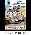 24 HEURES DU MANS YEAR BY YEAR PART SIX 2010 - 2019 Affiche_parade_2010n4iqn